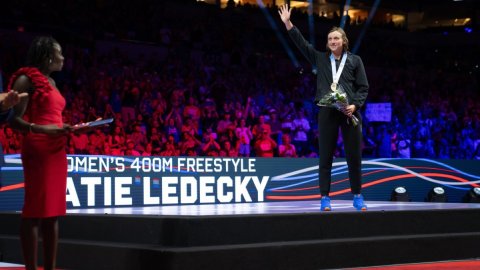 Katie Ledecky creates history at US Olympic swim trials