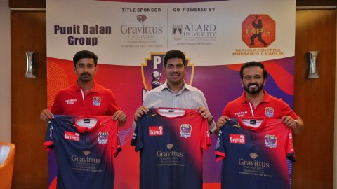 Kolhapur Tuskers unveil team jersey  ahead of second MPL season