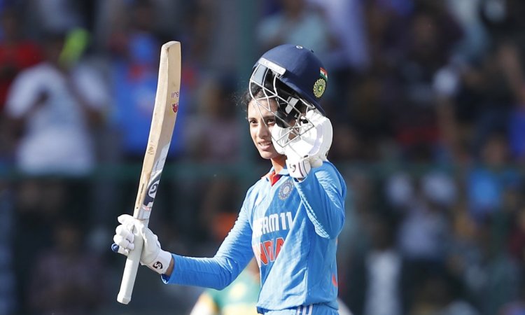 Mandhana becomes second Indian woman to score 7000 international runs 