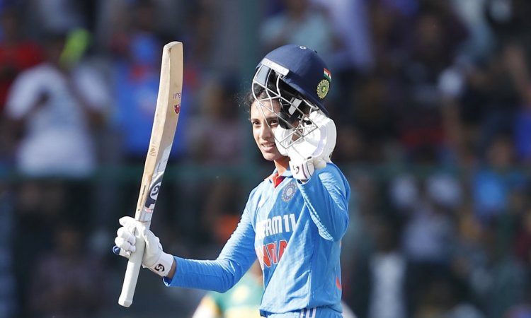 Mandhana becomes second Indian woman to score 7000 international runs