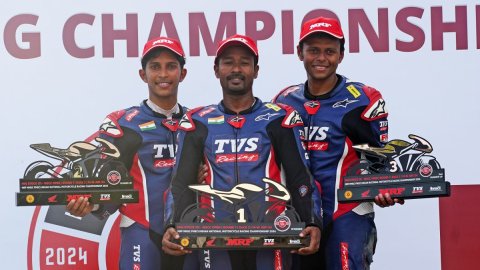 National Motorcycle Racing: Double delight for Sarthak, Basim, Rakshitha and Kaushik