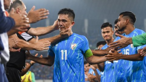 Neeraj Chopra congratulates Sunil Chhetri on 'amazing international career'