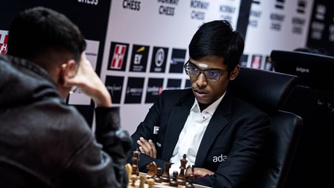 Norway Chess: Praggnanandhaa stuns world champion Ding Liren in Rd-7, Vaishali loses