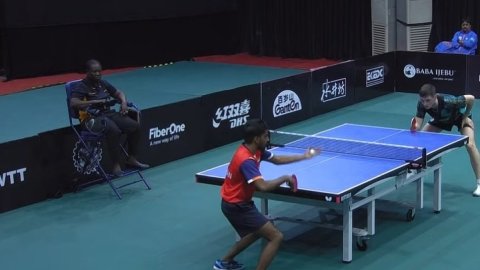 Paddler Sathiyan alleges unfair umpiring at WTT Contender Lagos, says robbed of a win