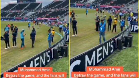 Mohammad Amir पर भड़का पाकिस्तानी फैन, T20 World Cup के बीच 'फिक्सर-फिक्सर' कहकर उड़ाया मज़ाक