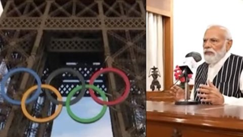 PM Modi bats for India team for Paris Olympics, says Cheers4Bharat