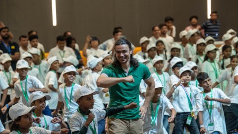 Reliance Foundation celebrates Olympic Day with 900 children through Let’s Move India in Mumbai