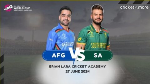 SA vs AFG: Dream11 Prediction Semi Final 1, ICC T20 World Cup 2024