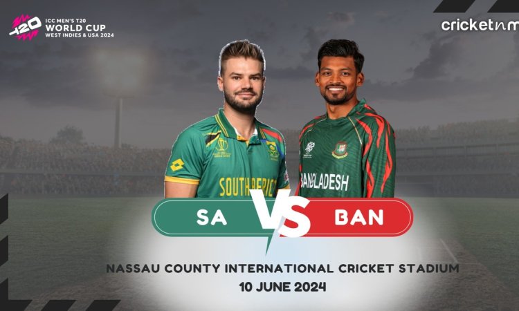 SA vs BAN: Dream11 Prediction Match 21, ICC T20 World Cup 2024 On  Cricketnmore