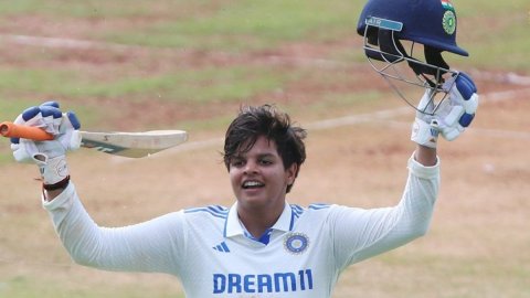 Shafali Varma, Smriti Mandhana power India-W to record-breaking score vs South Africa on Day 1