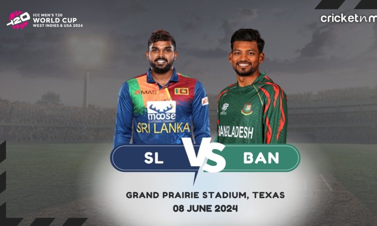 SL vs BAN: Dream11 Prediction Match 15, ICC T20 World Cup 2024