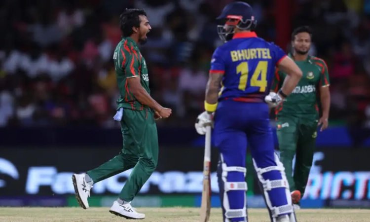 T20 World Cup 2024 Records: Records Shattered in Low-scoring Bangladesh vs Nepal Thriller in Kingsto