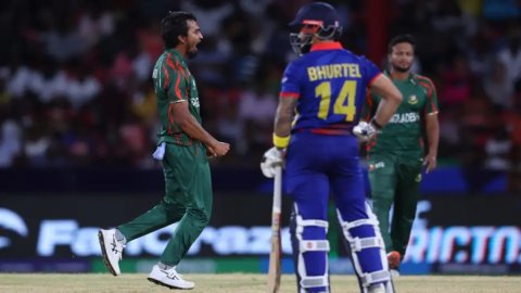 T20 World Cup 2024 Records: Records Shattered in Low-scoring Bangladesh vs Nepal Thriller in Kingsto