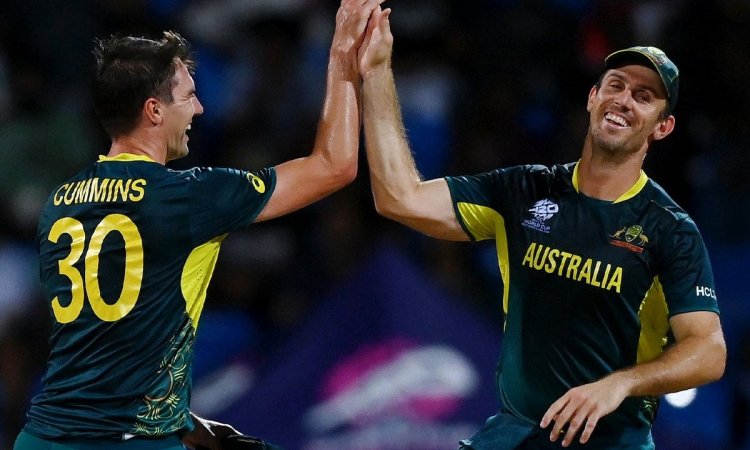 T20 World Cup:  Aussie skipper Marsh lauds 'exciting bowling performance' in win Super 8 win over Ba
