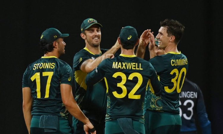 T20 World Cup: Australia crush Namibia to seal Super 8 berth