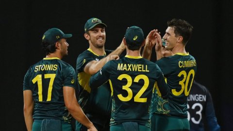 T20 World Cup: Australia crush Namibia to seal Super 8 berth