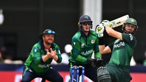 T20 World Cup: Babar, Afridi end Pakistan campaign with three wickets victory over Ireland