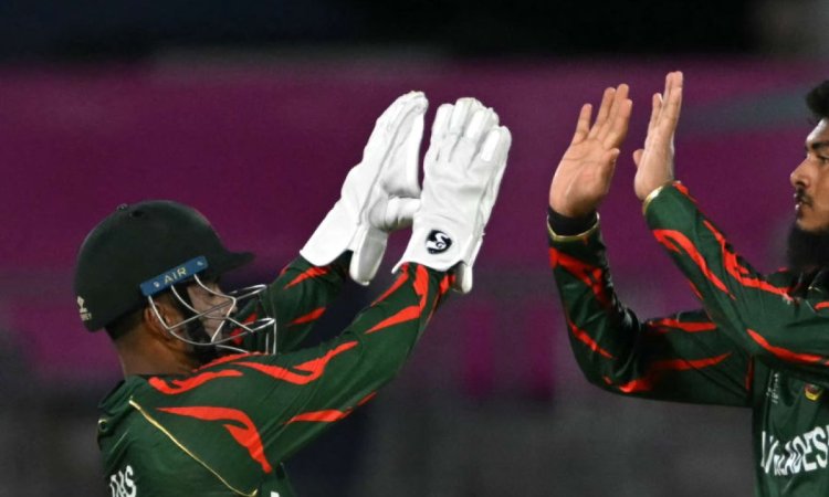 T20 World Cup: Bangladesh narrowly edge past SL to secure two wickets victory