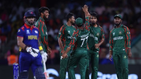 T20 World Cup: Bangladesh survive Nepal scare to seal Super 8 qualification 