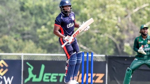 T20 World Cup: Confident USA vice-captain Jones looking to play ‘fearless and positive cricket’