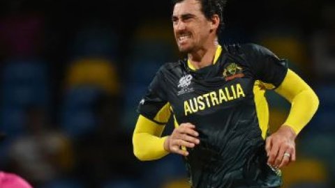 T20 World Cup: 'Just a cramp', Aussie skipper gives injury update on Mitchell Starc