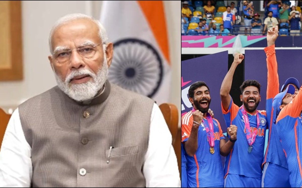 T20 World Cup: PM Modi Speaks To Team India, Lauds Rohit Sharma, Virat ...