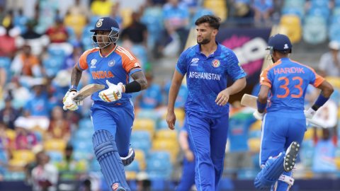 T20 World Cup: Rohit credits Suryakumar-Hardik 'critical partnership' for win over Afghanistan