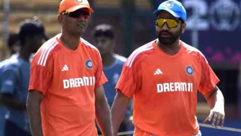 T20 World Cup: Rohit has really ‘enjoyed his time’ with outgoing coach Dravid