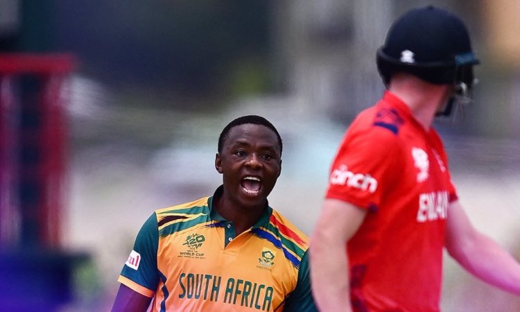 T20 World Cup: South Africa maintain unbeaten run after beating England by seven runs (ld)