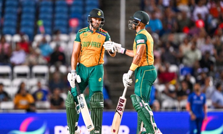 T20 World Cup: South Africa reach final with 9-wicket victory over Afghanistan