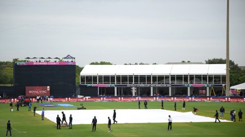 T20 World Cup: Toss in India-Canada match delayed due to wet outfield; ground inspection set for 8 p