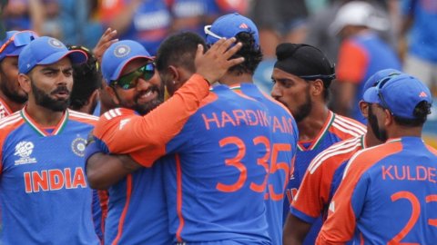 T20 World Cup: 'Vishwa Guru Bharat' trounce South Africa in nail-biting final, end trophy drought