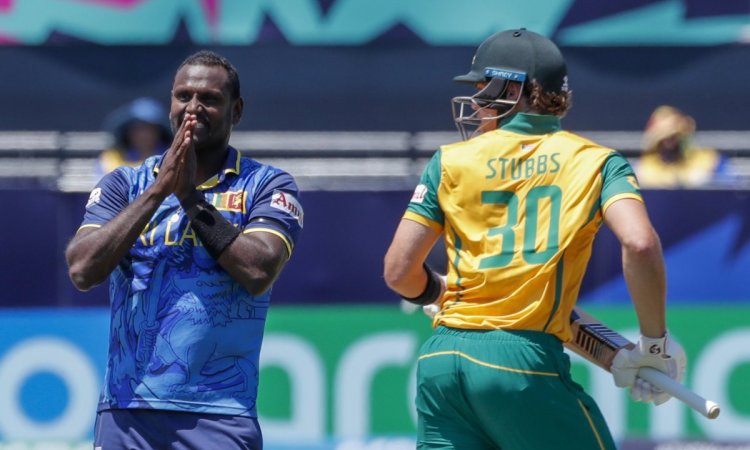 T20 World Cup: 'We've let entire nation down', says Matthews after SL's exit