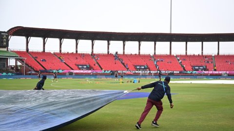 Toss in India vs England second semifinal in ICC Men's T20 World Cup delayed due to rain at Georgeto