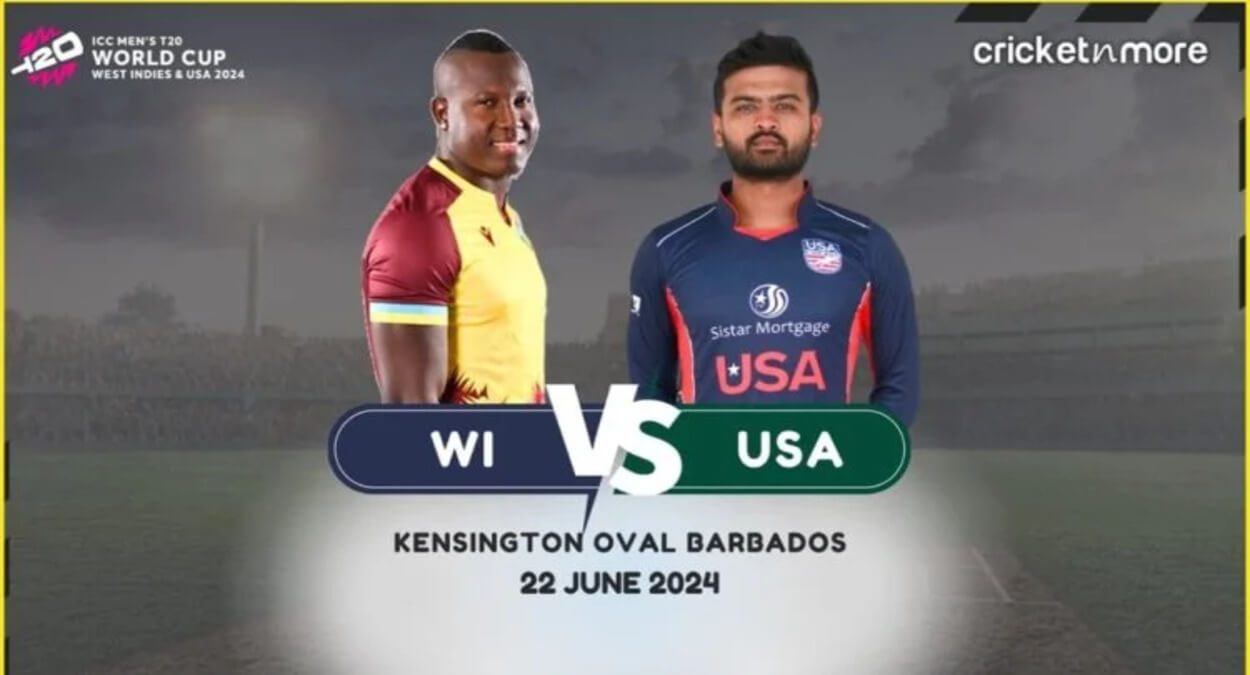 USA vs WI Dream11 Prediction Match 46, ICC T20 World Cup 2024
