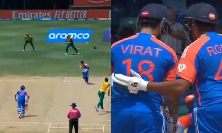 VIDEO: लौट आया पुराना विराट, पहले ही ओवर में जेनसन को मारे 3 चौके