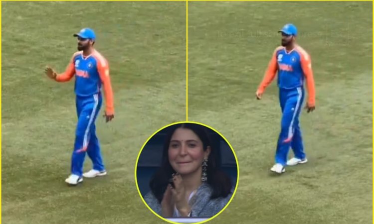 IND vs USA: अनुष्का के बारे में ये क्या बोल गए VIRAT फैंस! VIRAL हो गया है VIDEO