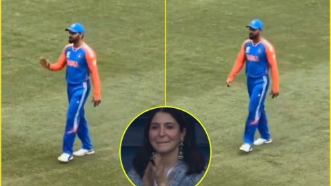 IND vs USA: अनुष्का के बारे में ये क्या बोल गए VIRAT फैंस! VIRAL हो गया है VIDEO