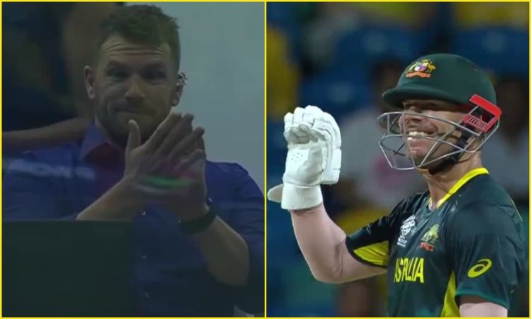 WATCH: इशारों ही इशारों में हुई यारों के बीच बातें! DAVID WARNER ने तोड़ा रिकॉर्ड तो खुश हुए एरोन फिंच