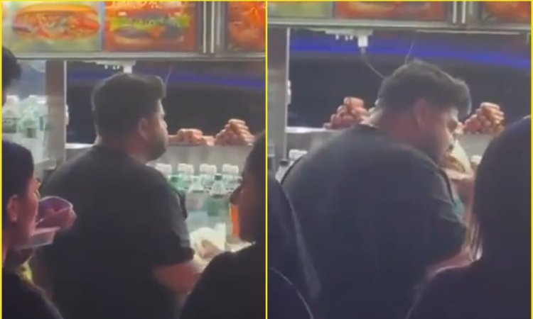 नहीं सुधर रहे AZAM KHAN! 110 किलो के खिलाड़ी का पिज्जा-बर्गर खाते हुए VIDEO हुआ VIRAL