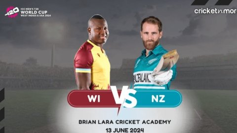 WI vs NZ: Dream11 Prediction Match 26, ICC T20 World Cup 2024