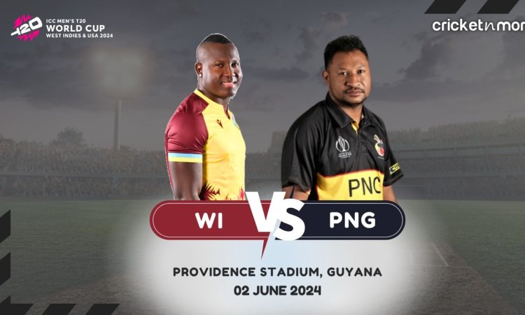 WI vs PNG: Dream11 Prediction Match 2, ICC T20 World Cup 2024