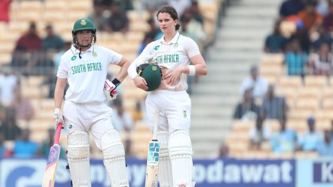 Wolvaardt, Luus fightback as South Africa stretch one-off Test to final day against India