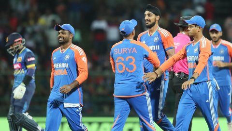 2nd T20I: India clinch seven-wicket win in rain-affected match, seal series in Lanka 2-0