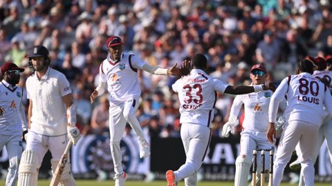 ENG vs WI, 3rd Test: வெஸ்ட் இண்டீஸ் 282 ரன்களுக்கு ஆல் அவுட்; தடுமாறும் இங்கிலாந்து!