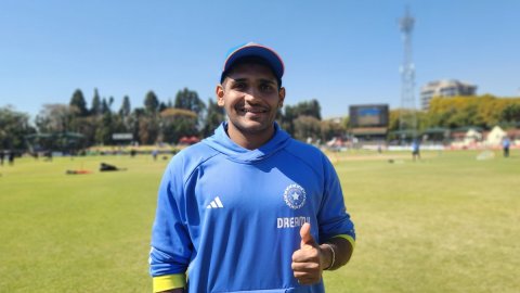 4th T20I: Tushar Deshpande handed international debut as India elect to bowl first against Zimbabwe