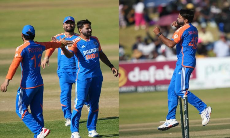 5th T20I: ZIM के खिलाफ करियर की बेस्ट गेंदबाजी करते हुए मुकेश कुमार ने बनाया ये अनोखा रिकॉर्ड 