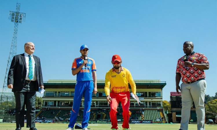 5th T20I: Mukesh, Riyan come in as Zimbabwe win toss and elect to bowl first against India