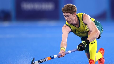 Australian hockey player Matt Dawson