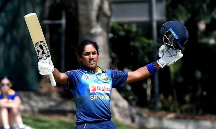 Chamari Athapaththu Only 1 woman has scored at least 3 100s in both ODIs & T20Is